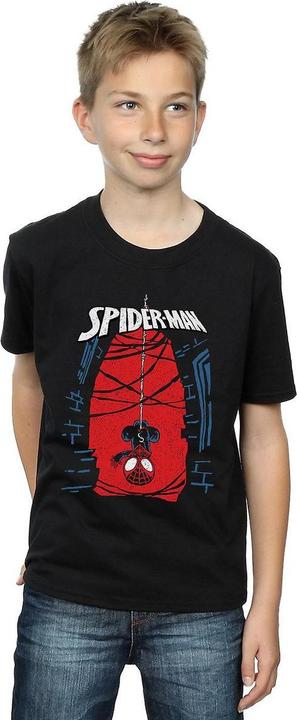 Immagine prodotto Spiderman Maglietta in cotone da ragazzo Hanging (116)