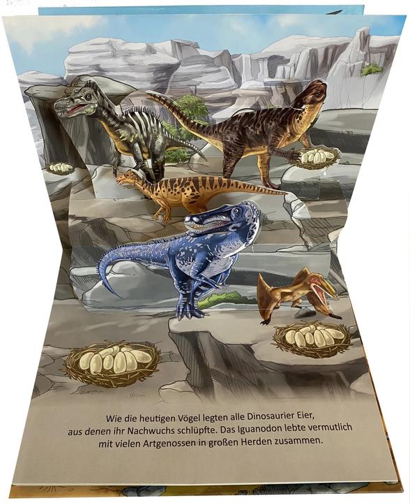 Produktbild Mein Dino Pop-up-Buch (Deutsch, Albrecht Ott, 2023)