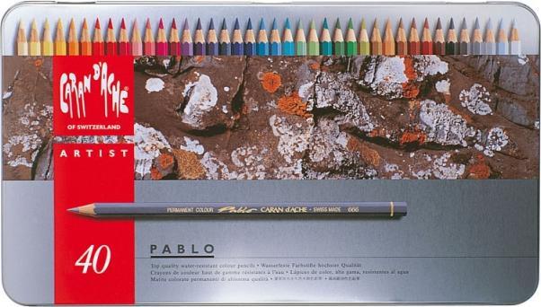Immagine prodotto Caran d'Ache Pablo Metallschachtel (Multicolore, 40 x)