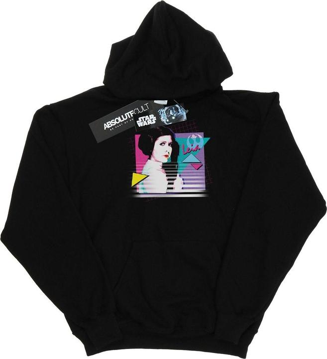 Produktbild Star Wars Princess Leia Neon Kapuzenpullover Mädchen (152, 158)