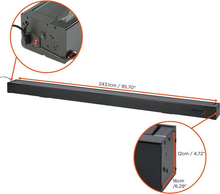 Actual product image Celexon CLR HomeCinema UST (100", 16:9)