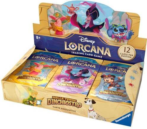 Disney Lorcana Box 24 buste: Nelle Terre d'Inchiostro (Booster display)