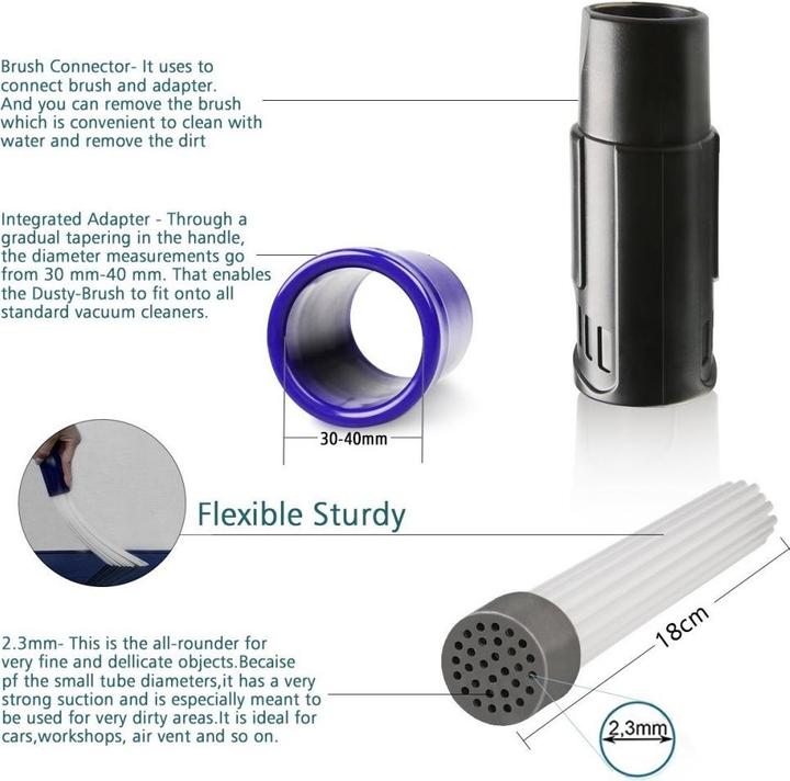 Actual product image Cover-Discount Vacuum Cleaner Attachment with Suction Tube