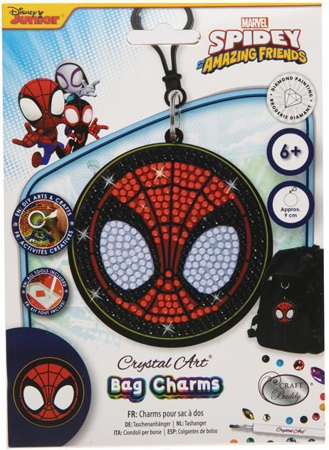 Immagine prodotto Craft Buddy Spider-Man, ciondolo a forma di zaino Crystal Art