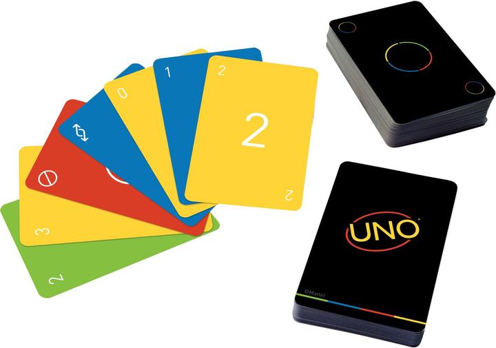 Produktbild Mattel Games Uno Minimalista (Deutsch, Englisch, Französisch, Italienisch)