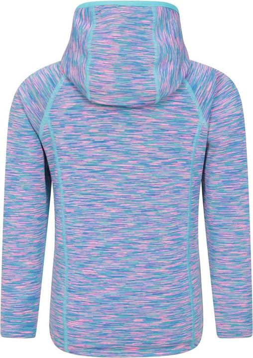 Image du produit Mountain Warehouse Sweat à capuche zippé à rayures Kayleigh II pour enfants et adolescents (140)