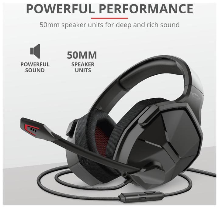 Produktbild Trust GXT 4371 Ward Multiplattform Gaming Headset (Kabelgebunden)