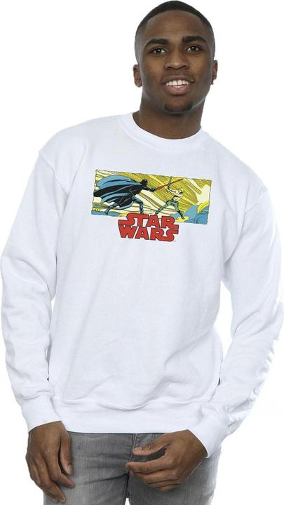 Immagine prodotto Star Wars Comic Strip Luke And Vader Felpa Uomo (S)