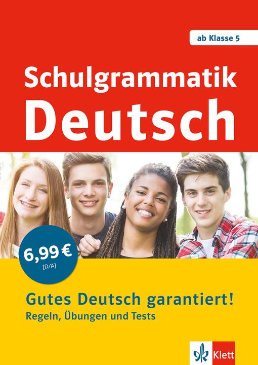 Actual product image Schulgrammatik Deutsch ab Klasse 5. Regeln, Übungen und Tests (German, 2020)