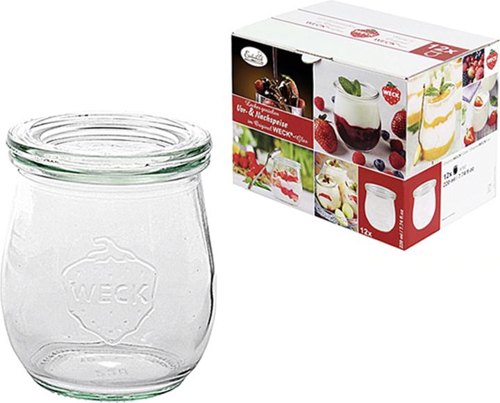 Immagine prodotto Weck Sterilizzazione dei vasi (12 pz., 0.22 l)
