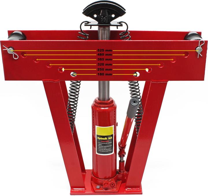 Actual product image Wiltec Hydraulic 16 Ton Pipe Bender including 8 Dies with 1/2" to 3" Diameter