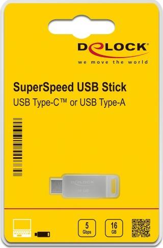 Immagine prodotto Delock Chiavetta USB (32 GB, USB 3.0, USB-A, USB-C)