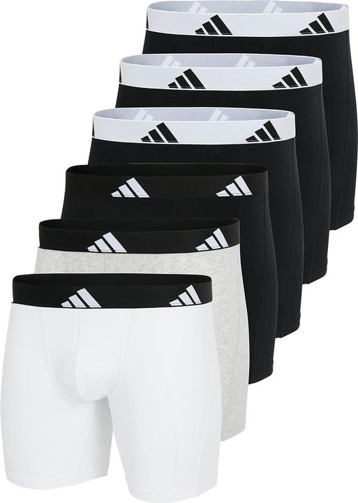 Produktbild adidas 6er Pack Active Flex Cotton Long Short / Pant (L, 6er Pack)
