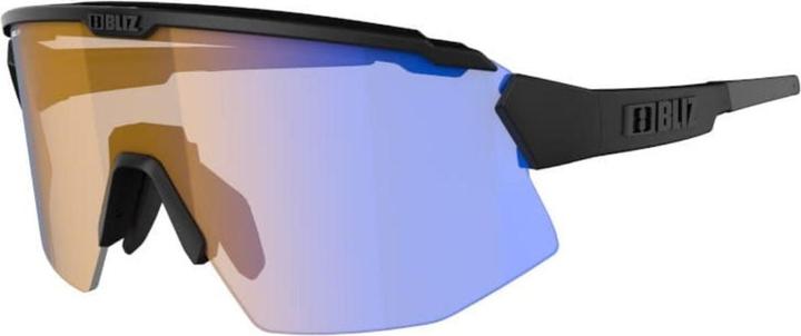 Actual product image Bliz Breeze Nano Optics Nordic Light (Matt Black, Brown w Silver Mirror, Nordic Light Coral: Orange w blue multi)