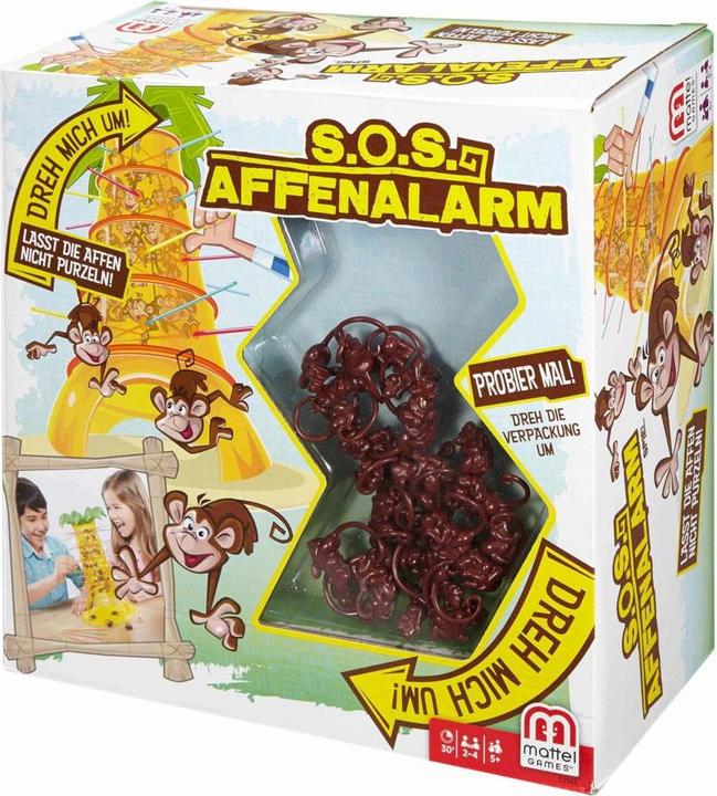 Immagine prodotto Mattel Games Allarme scimmia S.O.S. (Tedesco)