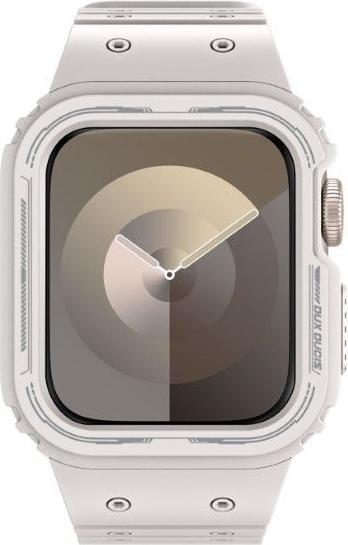 Produktbild Dux Ducis OA Armband Apple Watch 38mm/40mm/41mm - Weiss (38 mm, 40 mm, 41 mm, Silikon, Apple Watch Series 2, Apple Watch Series 1, Apple Watch Series 3, Apple Watch Series 4, Apple Watch Series 5, Apple Watch Series 6, Apple Watch Series 7, Apple Watch Series 8, Apple Watch Series 9, Apple Watch SE)