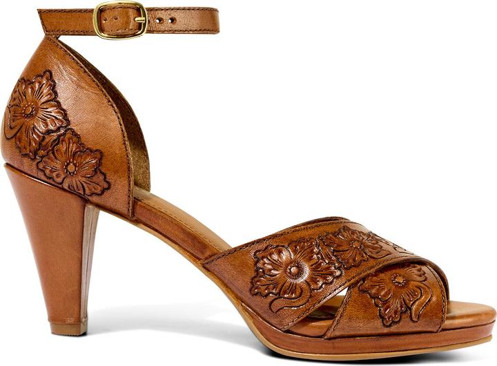 Produktbild Joe Browns Floral Embossed Leather Heels (39)