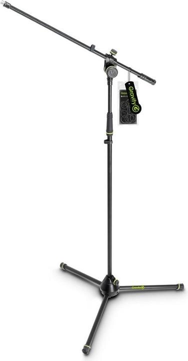 Produktbild Gravity MS 4321 B - Mikrofonständer mit Dreibein-Klappfuss und 2-Punkt Galgen