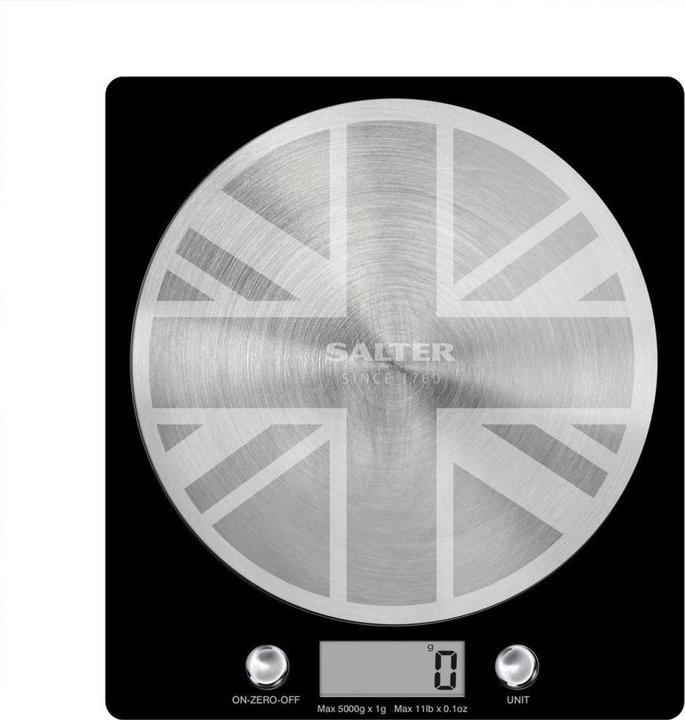 Actual product image Salter 1036 UJBKDR Great British Disc Digital Kitchen Scale