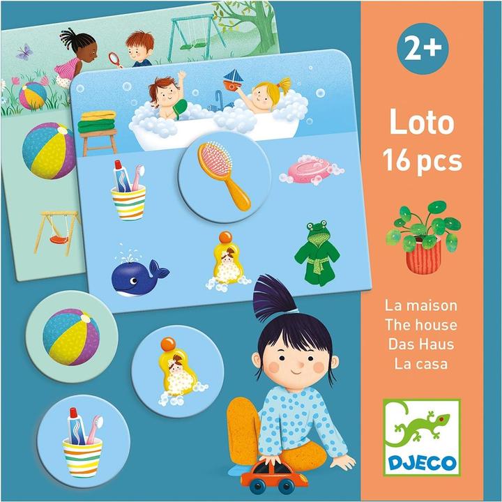 Productafbeelding Djeco Loto??aidimas - Namai (30 vnt.)