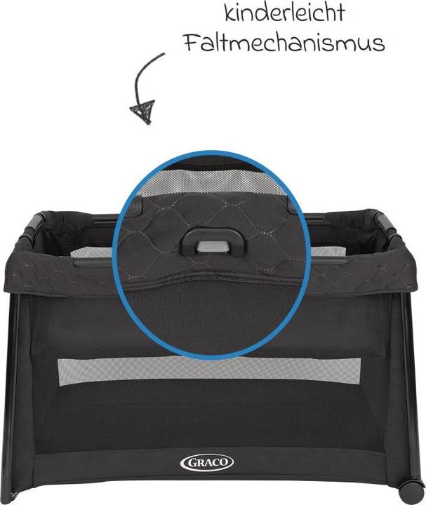 Actual product image Graco Foldlite Travel Cot