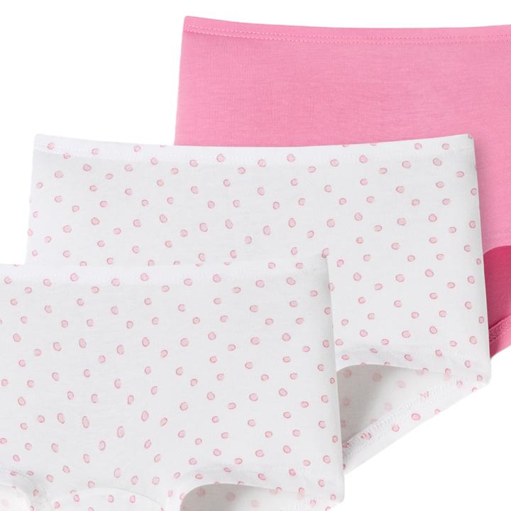 Produktbild Schiesser 6er Pack Kids Girls 95/5 Organic Cotton Shorts (116, 6er Pack)