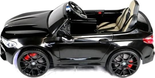 Image du produit Es-toys Voiture électrique pour enfants "BMW M5" - avec licence - batterie 24V, MP3, siège en cuir + EVA - (24 V)