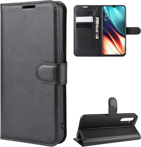Actual product image MU Classic Litchi Leather Bookcover Series (Realme XT, Realme X2)