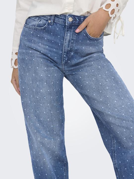 Immagine prodotto Only ONLJUICY Hohe Taille Weiter Beinschnitt Jeans Jeans mit weitem Bein (W29/L32)