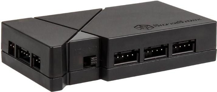 Actual product image Silverstone RGB LED Hub + 2x LED Strips (RGB)