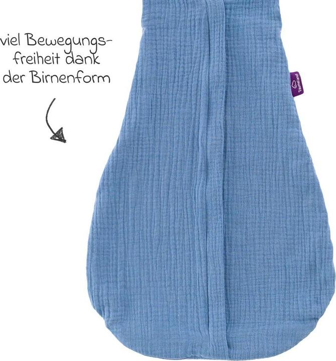 Produktbild Träumeland Sommerschlafsack Liebmich Baumwollmusselin (60 cm)