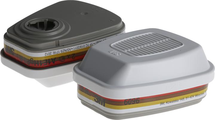 Actual product image 3M Reusable Filter 6096 A1EHgP3 R (A1E1Hg P3 R, 4 x)