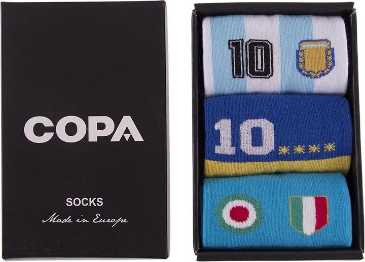 Copa Football Maradona Leisure Socks Box Set | Maradona Napoli Boca Juniors Argentina Leisure Socks (40 - 46)