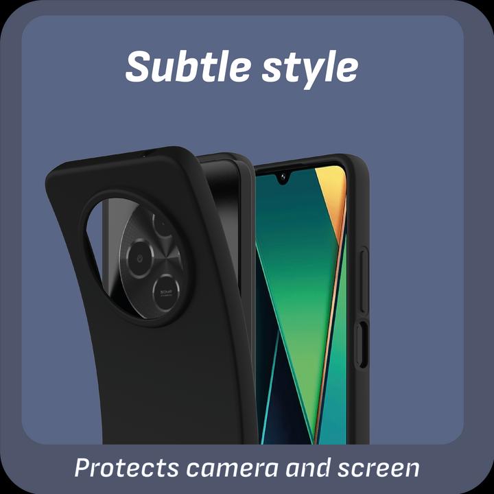 Actual product image Cazy Soft TPU Schutzhülle (Xiaomi Poco C75)