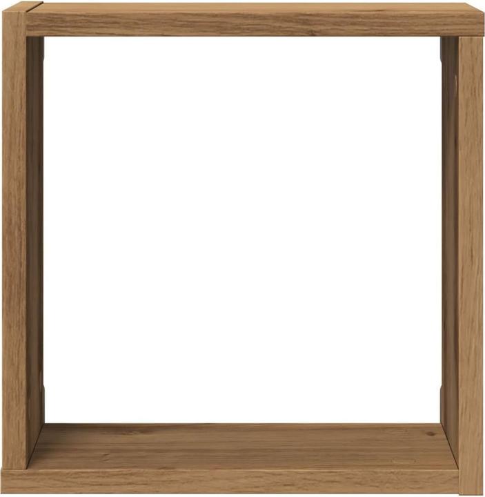 Immagine prodotto VidaXL Wandregal Hängeregal Regalwürfel Cube Lounge CD Regal 2Stk. Artisan-Eiche (30 x 15 x 30 cm)