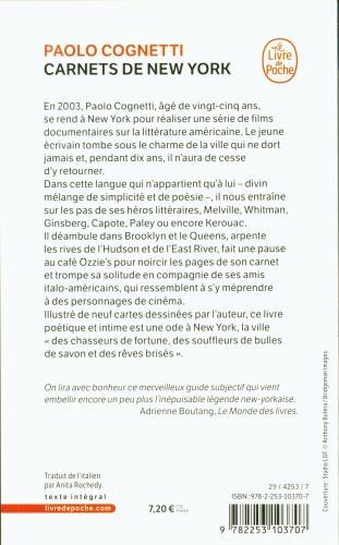 Image du produit Carnets de New York (Français, Cognetti Paolo, 2022)
