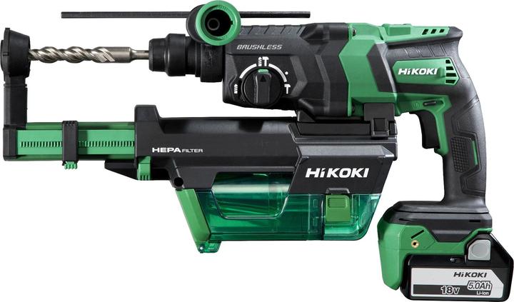 Hitachi HiKOKI Zubehör 376972 Staubabsauggerät für Bohrhammer DH18DPC und DH36DPE im Hikoki System Case II (Oplaadbare batterij)