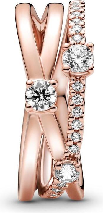 Produktbild Pandora Rose Sparkling Triple Band Ring (50)