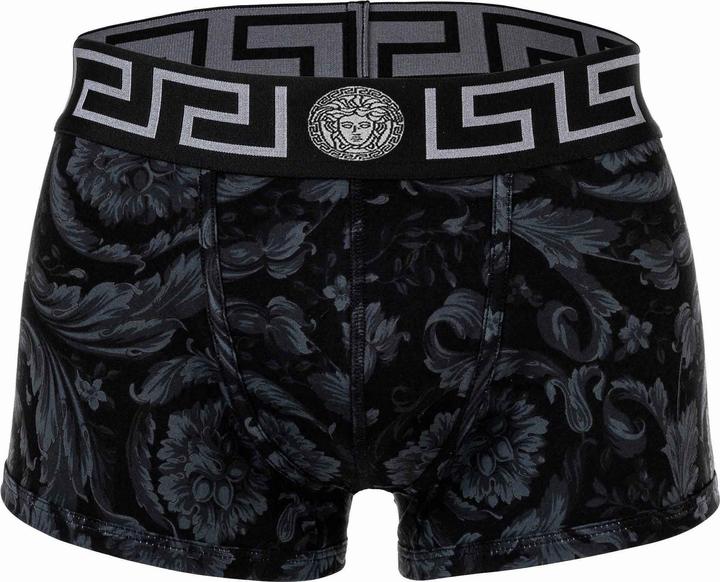Image du produit Versace Short Trunk Stretch Organic Jersey Barocco Ss92 All Over - New Logo (S, Une unité par pack)
