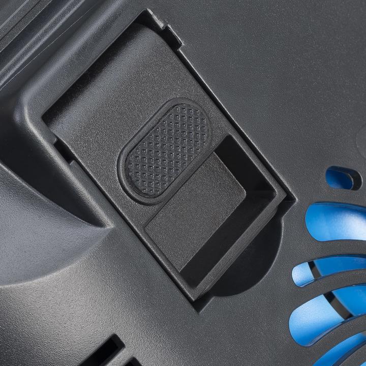 Actual product image Rivacase 5555 silver laptop cooling pad up to 15.6