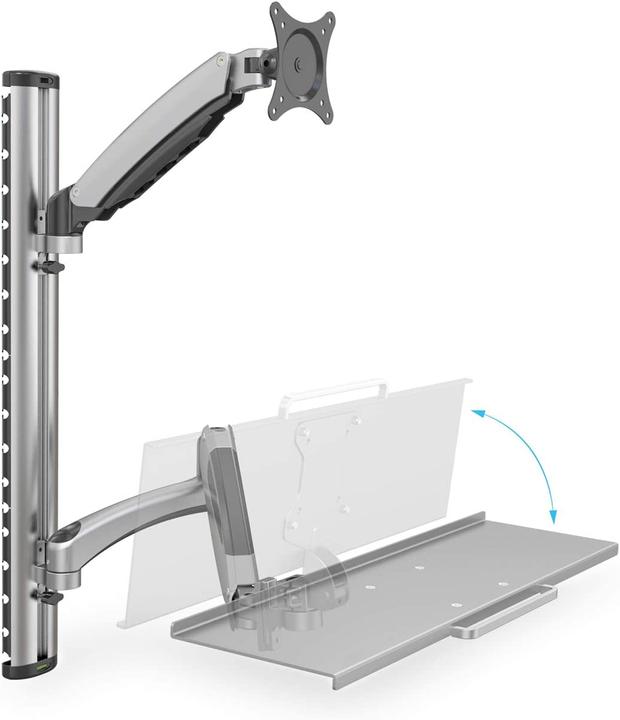Image du produit Digitus Station de travail flexible, murale dm. (Mur, 27")