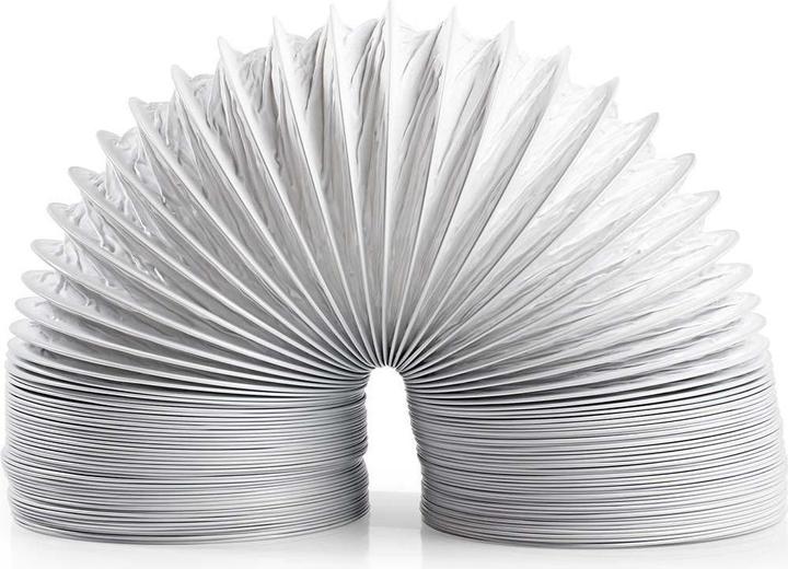 Image du produit Nedis Tuyau d'évacuation en PVC | 100 mm | 3.00 m | convient à : Ventilation à air / Sèche-linge | Blanc