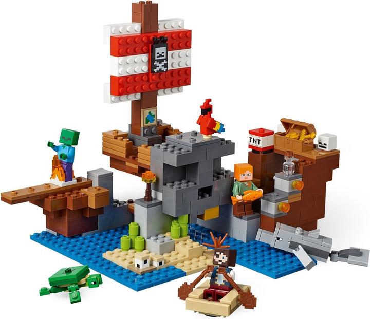 Produktbild LEGO Das Piratenschiff-Abenteuer (21152, LEGO Minecraft)