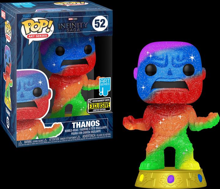 Produktbild Funko Marvel: Infinity Saga Artist Series - Pop Vinyl Figure 52 Thanos (Rnbw/Mt) 9cm