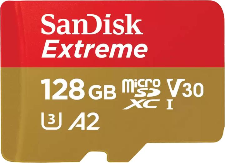 SanDisk Extreme UHS-I V30 (128 GB, microSDXC, U3, UHS-I)