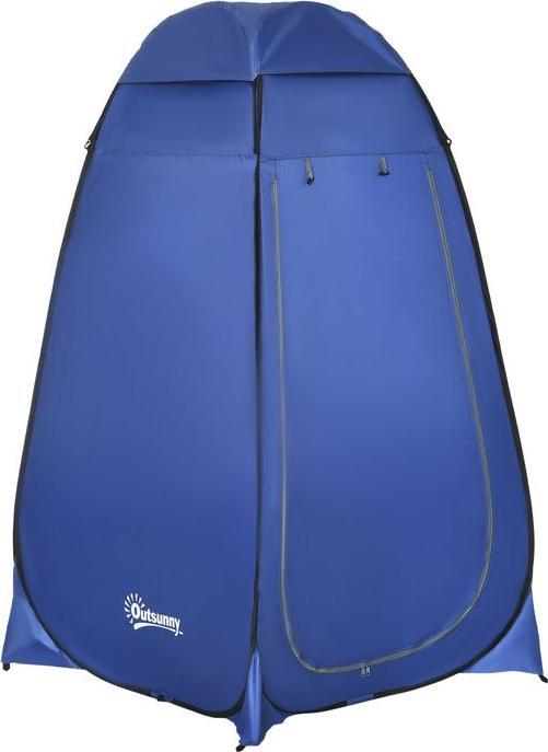 Actual product image Swisshandel24 Pop up toilet tent Mobile camping shower tent Changing room tent with inner pocket Shower cubicle (1 person)