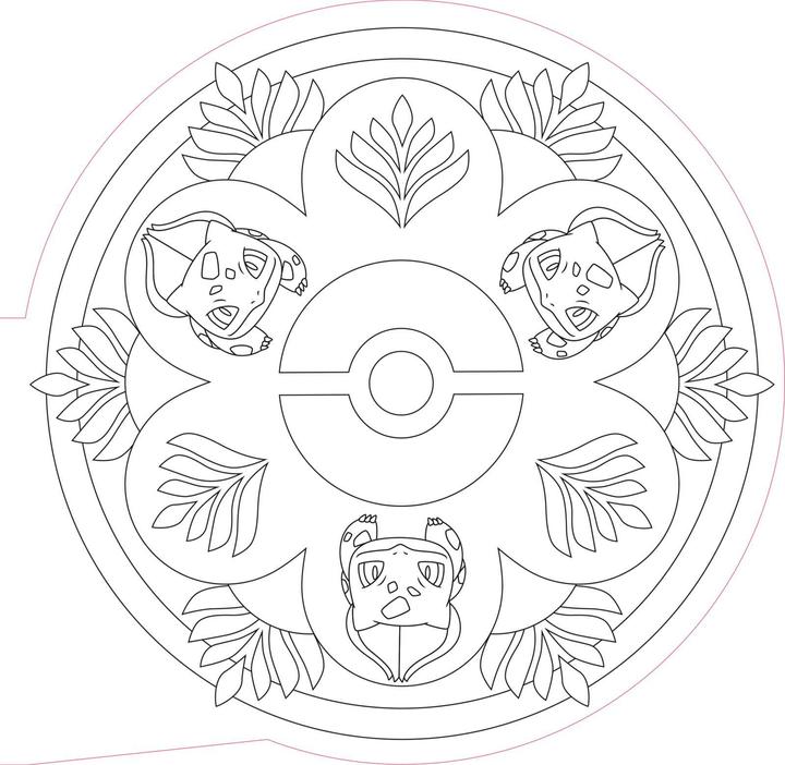 Immagine prodotto Libro di attività sui Pokémon: divertimento da colorare MANDALA