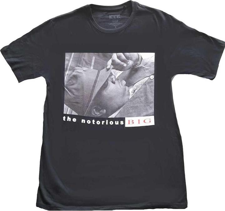 Biggie Smalls Erwachsene Lay Down Baumwolle TShirt