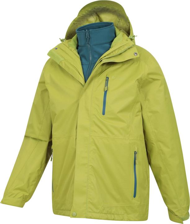 Immagine prodotto Mountain Warehouse Bracken Extreme Giacca Impermeabile 3 In 1 Uomo (L)