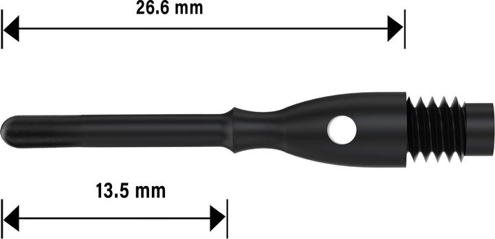 Produktbild Bull's Mega Point Tips Long 6mm(2BA)